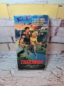 Tiger Shark - Rare HTF 80’s - US/Philippines Martial Arts Action Cult VHS - Imagen 1 de 2