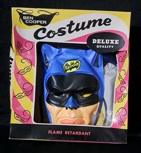 VINTAGE BEN COOPER BATMAN COSTUME SMALL 4-6 ORIGINAL BOX - Picture 1 of 18