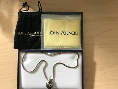 Designer John Atencio 18K Gold Sterling Silver necklace - Imagem 1 de 4