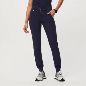 NEW FIGS Zamora Jogger Scrub Pants NAVY BLUE REGULAR S Small M Medium Womens NWT - Picture 1 of 9