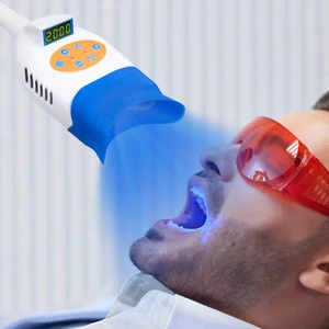 Dental Teeth Whitening Lamp Bleaching Cold LED Light Accelerator w/ 10 LED Tubes - Picture 1 of 20
