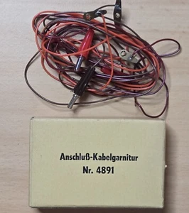 Faller Ams 4891 Anschluss-Kabelgarnitur en Emballage D'Origine, 60er An Jouet # - Photo 1 sur 2