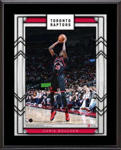 Chris Boucher Toronto Raptors 10.5" x 13" Sublimated Player Plaque Cover