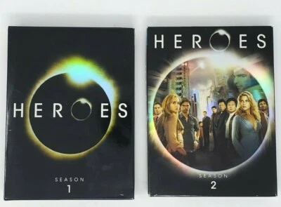 Heroes DVD Box Sets Season 1 & 2 Hero Disc Set Complete  - Image 1 of 4