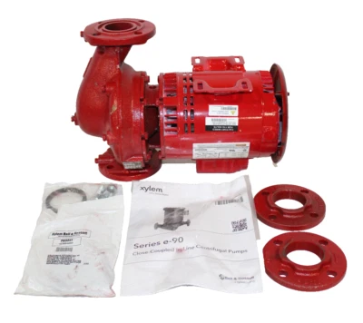 BOMBA EM LINHA BELL & GOSSETT E-90 2AAC 45 GPM 1/3 HP 208-230/115 MOTOR EUA NOVO - Imagem 1 de 4