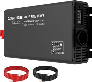 Inverter Onda Pura 2000W 24V Power Inverter 220V Peak 4000W Invertitore Di Tensi - Foto 1 di 12