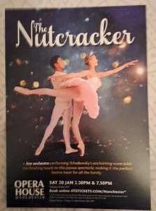 The Nutcracker A5 Flyer for show at Opera House Manchester Sunday 20/1/2024 - Picture 1 of 2