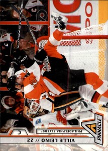 2010-11 Pinnacle Flyers Hockey Card #54 Ville Leino