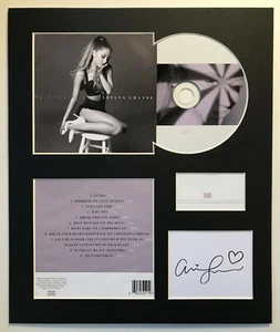 ARIANA GRANDE - Signed Autographed - MY EVERYTHING - Album Display - Foto 1 di 1