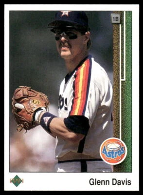 Glenn Davis 1989 Upper Deck #443 Houston Astros - Image 1 of 2