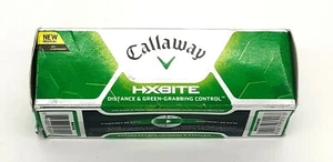 Caja Abierta Callaway HX Bite Pelotas de Golf Caja de 3 Pelotas Promo ISOCHEM Impreso - Imagen 1 de 3