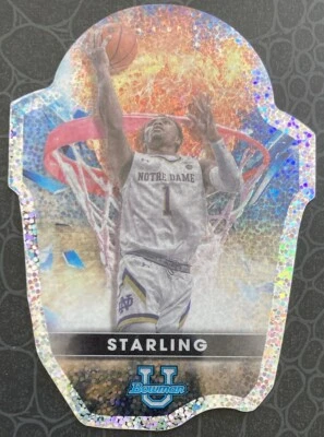JJ Starling 2022 Bowman U Chrome BUCKETS SPECKLE DIECUT Rookie bb-14 (4984) - Image 1 of 2