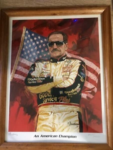 Dale Earnhardt "An American Champion" by R. Tanenbaum - Numbered  - Picture 1 of 5
