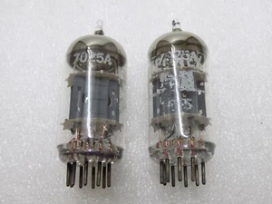 2x TEONEX 7025A / 12AX7 ECC83 /Vacuum Tube  - Picture 1 of 3