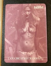 2008 Sports Illustrated ANA BEATRIZ BARROS Magenta Printing Plate #1/1 Beautiful