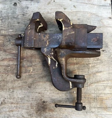 Винтажная футболка 3 дюйма Stanley Victor No Сверхпрочные зажимные тиски 746 - Изображение 1 из 4