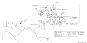 Valve Assembly-Air Control For: Subaru Impreza GC8 GF8 WRX STI 98-00 - Picture 1 of 1