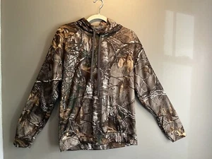 REALTREE Xtra Camouflage Hoodie Men’s Size M Fleece Lined Hunting VG+++ - Picture 1 of 18