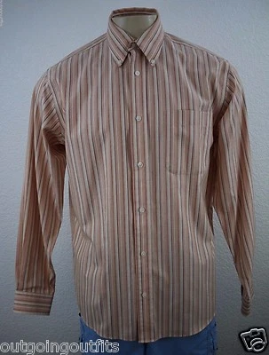 Eddie Bauer Wrinkle Resistant Men's Button Front Long Sleeve Shirt Size M - Image 1 of 4