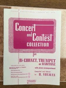 Concert and Contest Collection for Bb Cornet, Trumpet or Baritone Horn TC - Picture 1 of 10