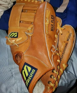 NEUWERTIG! "Mizuno MZ1172 Pro Leather Baseball Glove Max Flex Super Palm". (R-Throw) - Bild 1 von 10