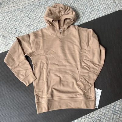 Lululemon ALL YOURS HOODIE * 法国 TERRY BEECH WOOD 尺寸 4 全新带标签 — 第 1/4 张图片