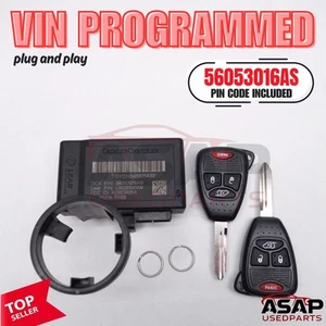 ๐ VIN PROGRAMMED PLUG & PLAY IMMOBILIZER GRAND CHEROKEE 2005-2007 56053016AS ๐ - Picture 1 of 8