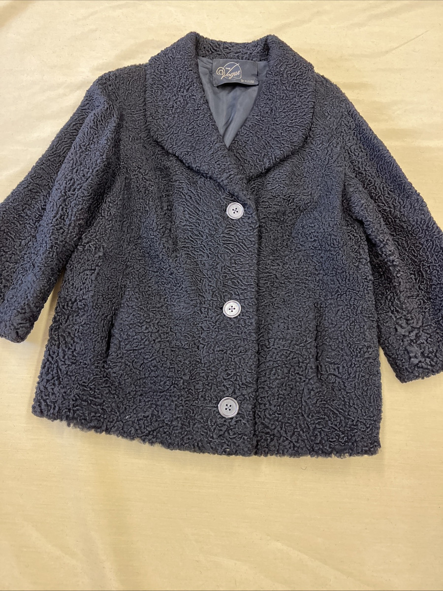Lambswool Black Vintage Coats, Jackets & Vests for Women for Lambswool Black Vintage Coats, Jackets & Vests for Women for