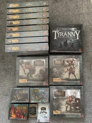 Too Many Bones Board Game HUGE LOT - 10 Gearlocs + 40 Days Waves & Caves + MORE - Image 1 of 4
