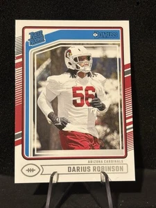 2024 Panini Donruss Rated Rookie Darius Robinson #381 RC - Picture 1 of 1