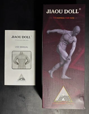 JIAOU - 1/6 SEAMLESS MALE BODY DOLL ULTRA MOVABLE • FOR ANATOMICAL STUDIES - Imagen 1 de 4