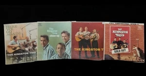 Vintage Vinyl Record Albums (4): Kingston Trio, Close Up, Kingston, Here we go - Picture 1 of 12