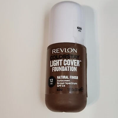 Revlon ColorStay # 620 Java Light Cover Foundation SPF 34 1oz Exp 2022 - Image 1 of 4