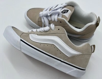 VANS Knu Skool Schuhe Sneaker Leder braun Herren weiß VN000CS0BLL1 42, 42,5, 47