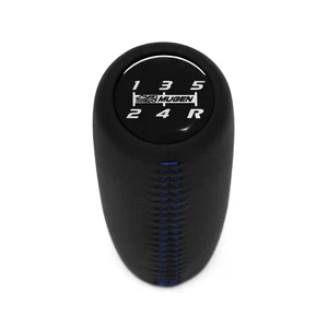 MUGEN BLUE STITCH WEIGHTED SHIFT KNOB FIT ACCORD CIVIC PRELUDE CRX INTEGRA ACURA - Picture 1 of 6