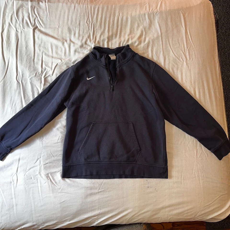Mens Nike Premier 1/4 Zip Pullover Navy Blue Size L - Image 1 of 4