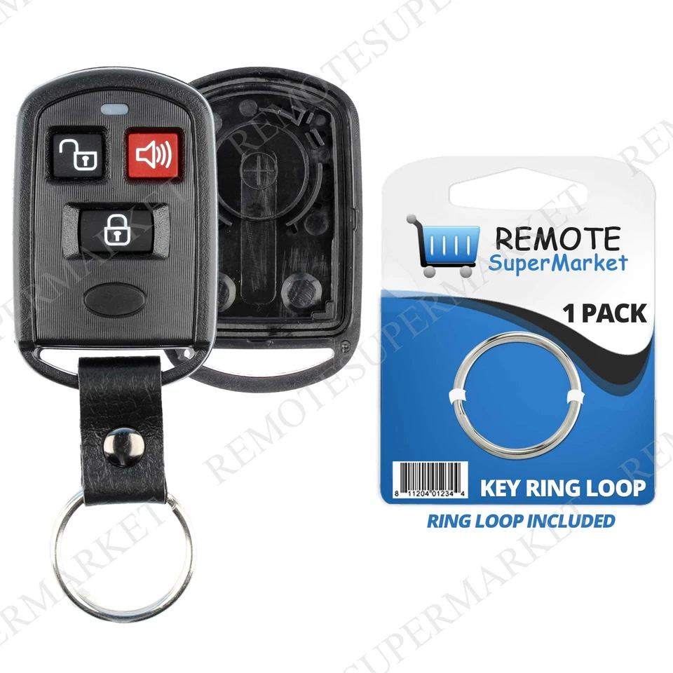 Shell Case For 2003 2004 2005 Hyundai Santa Fe Keyless Entry Remote Key Fob Foto 1 de 4