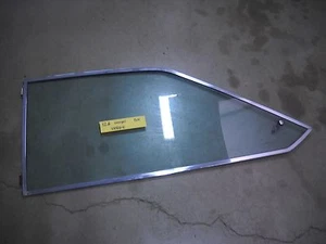 VETRO POSTERIORE SINISTRO FIAT 124 COUPE - 2°SERIE - VERDE - ORIGINALE - Picture 1 of 1