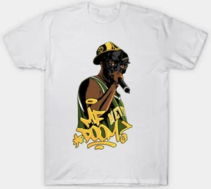 MF Doom Short Sleeve T-shirt Mens Unisex S-3XL White Fan Art - Picture 1 of 2