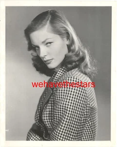 DE COLECCIÓN Lauren Bacall SEXY MAGNÍFICO PRENSA Publicidad Retrato - Imagen 1 de 1