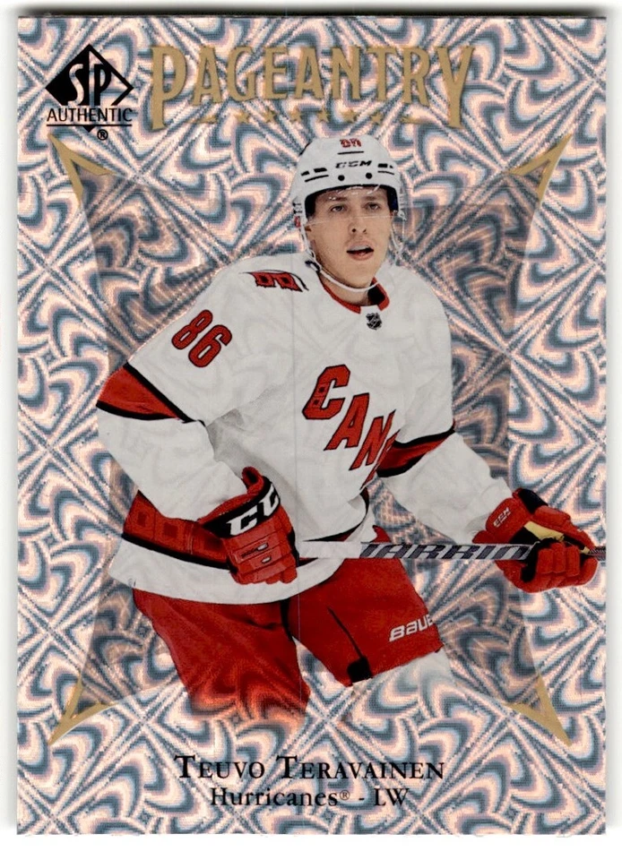2021-22 SP Authentic Pageantry Teuvo Teravainen #P-45 - Image 1 of 2