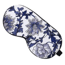 Soft Silk Eye Mask Sleeping Mask Travel Sleep Aids Eyeshade for Relax