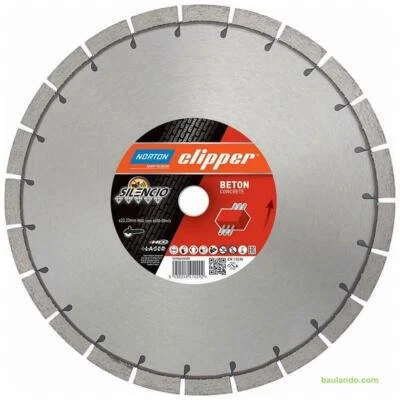 Disco diamantato Norton Clipper Extreme Beton Silencio 350 x 25,4 mm altezza 15 mm - Immagine 1 di 2