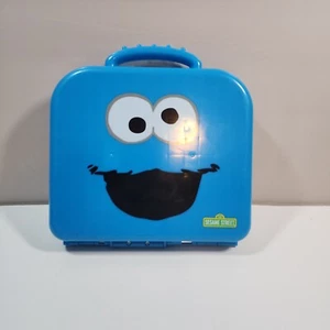 SESAME STREET Cookie Monster On The Go Numbers Take along Case COMPLETE - Picture 1 of 11