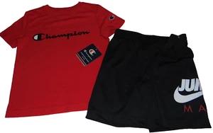 ~NWT Boys CHAMPION & NIKE JORDAN Outfit! Size 5 Super Cute:)~ - Picture 1 of 2
