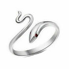 Fashion Women's Silver Plated Adjustable Ring Open Band Thumb Finger Ring