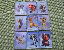 Rare Spyro The Dragon: Year of the Dragon Promo Trading Cards Full Set of 9X NEW