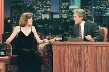 Comedian Paula Poundstone On Leno 1995 Old Television Photo 4