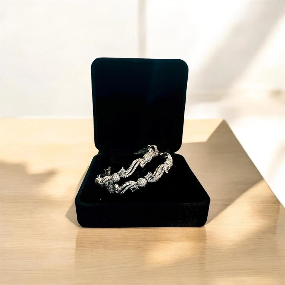 Brazalete Brazalete Dos Tonos para Mujer | Joyería Circón - Perfecto con Caja de Lujo Foto 1 de 1