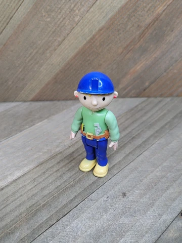 Bob the Builder Wendy Wife Construction Collectable Mini Figure Topper 2011 - 2" Cover